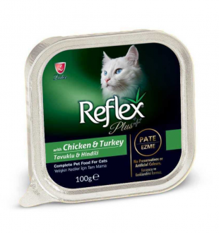 Reflex Plus Ezme Tavuklu ve Hindili 100 gr Kedi Maması kullananlar yorumlar
